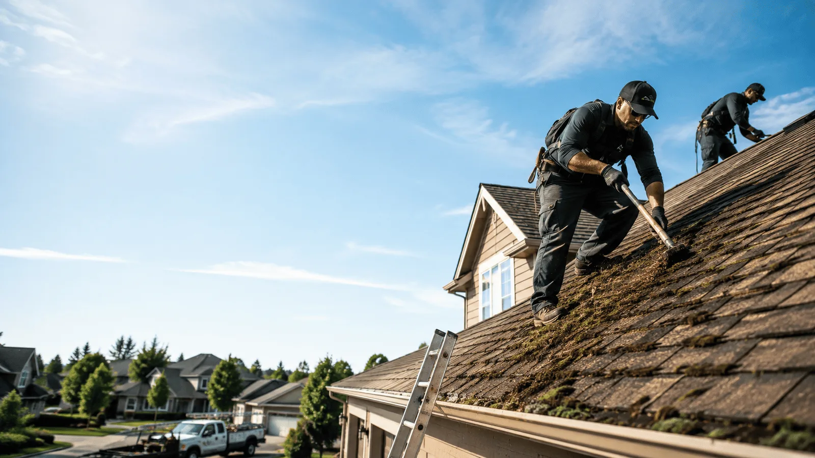 Roof Moss Removal in Macedon, NY near me